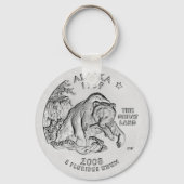 Alaska Staat Quarter Schlüsselanhänger (Vorderseite)