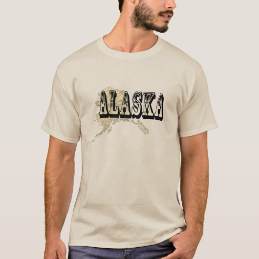 Alaska Staat T - Shirt (Vorderseite)