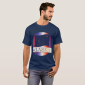 Alaska Staat T-Shirt (Vorne ganz)