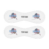 Alaska Staat United Staaten Map Vintag USA Baseball (Paneele)