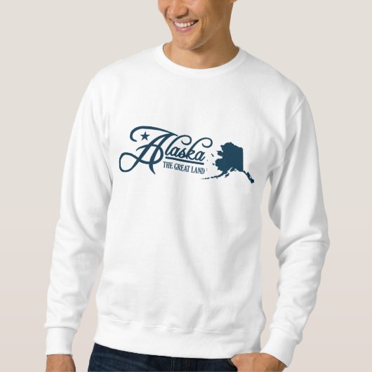 Alaska (Staat von mir) Sweatshirt (Vorderseite)