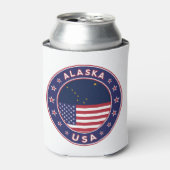 Alaska, Staaten der USA Dosenkühler (Kanne Vorderseite)