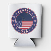 Alaska, Staaten der USA Dosenkühler (Vorderseite)