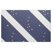 ALASKA-STAATS-FLAGGE STOFF (Fat Quarter (45,7 x 55,9 cm))