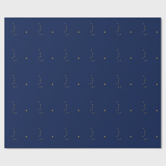 Alaska-Staats-Flaggen-Entwurf Geschenkpapier (Flach)