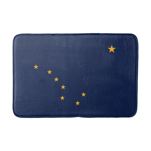 Alaska Staatsflagge Badematte (Vorderseite)