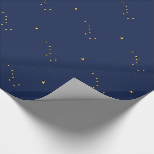 Alaska Staatsflagge Geschenkpapier (Ecke)