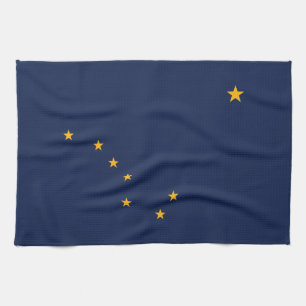 Alaska Staatsflagge Küchentücher