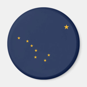 Alaska Staatsflagge Magnet
