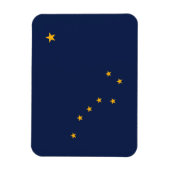 Alaska Staatsflagge Magnet (Vertikal)