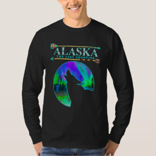 Alaska Staatsstolz Alaska Nordlichter Alaskan T-Shirt