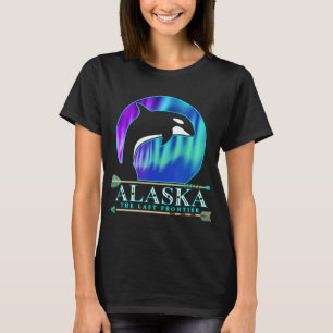 Alaska Staatsstolz Alaska Nordlichter Alaskan T-Shirt