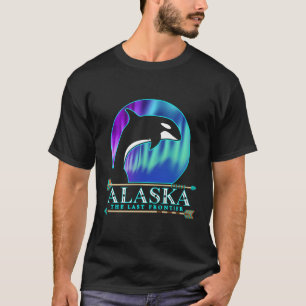 Alaska Staatsstolz Alaska Nordlichter Alaskan T-Shirt