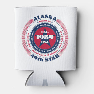 Alaska Staatsstolz Monogram Cooler Dosenkühler