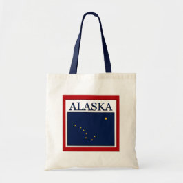 Alaska State Flag Design Budget Leinwand Toag Tragetasche