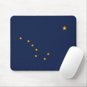 Alaska State Flag Mouse Pad Mousepad (Mit Mouse)