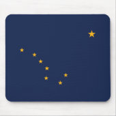 Alaska State Flag Mouse Pad Mousepad (Vorne)
