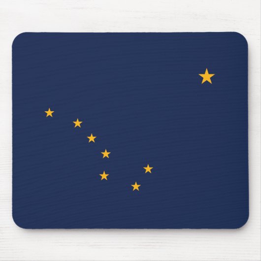 Alaska State Flag Mouse Pad Mousepad (Vorne)
