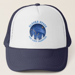 ALASKA STATE FLAG TRUCKERKAPPE