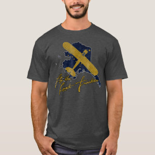 Alaska State Pilot Series T-Shirt Vintage Flugzeu