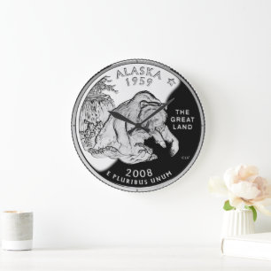 Alaska State Quarter Uhr