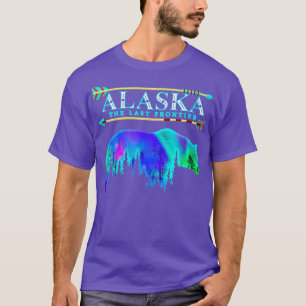 Alaska State Stolz Alaska Nördliche Lichter Alaska T-Shirt
