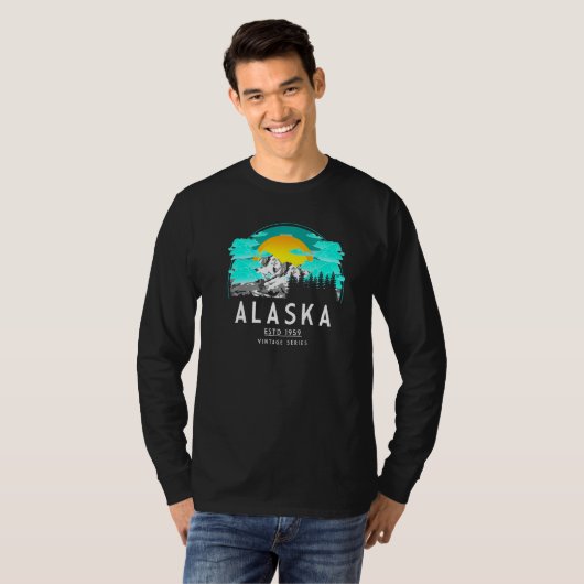 Alaska State was established the 1959 Pride state T-Shirt (Vorne ganz)