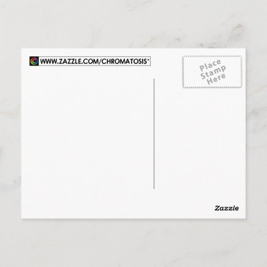 alaska Stolz. Postkarte (Rückseite)