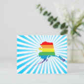 alaska Stolz. Postkarte (Stehend Vorderseite)