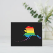 alaska Stolz. Postkarte (Stehend Vorderseite)