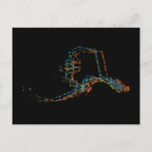 Alaska-Stolz Postkarte (Vorderseite)