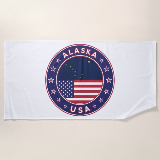 Alaska Strandtuch (Vorderseite)