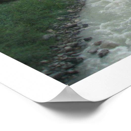 Alaska Stream Poster (Ecke)