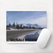 Alaska-Strecke 1, DENALI LANDSTRASSE Mousepad (Mit Mouse)