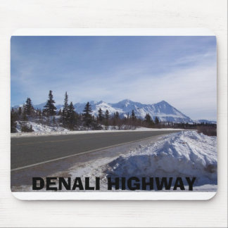 Alaska-Strecke 1, DENALI LANDSTRASSE Mousepad