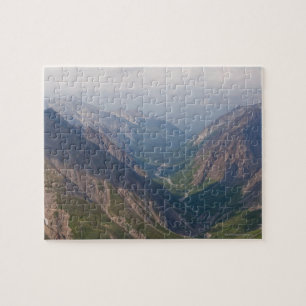 Alaska-Strecken-Berge, Alaska, USA Puzzle