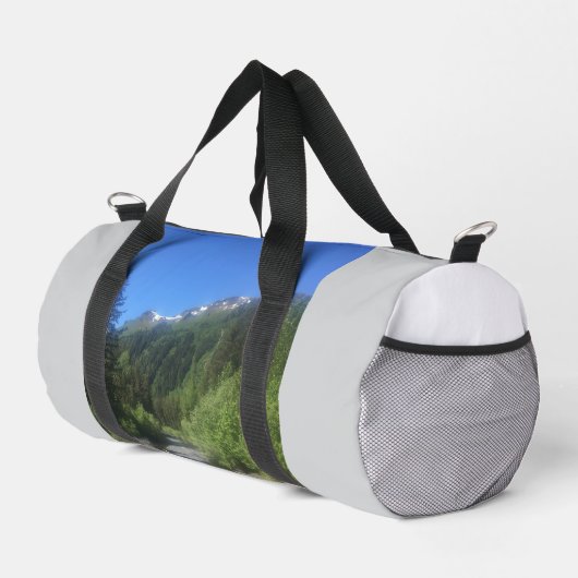 Alaska Summer Greenery Duffel Bag Duffle Bag (Rechte Ecke)