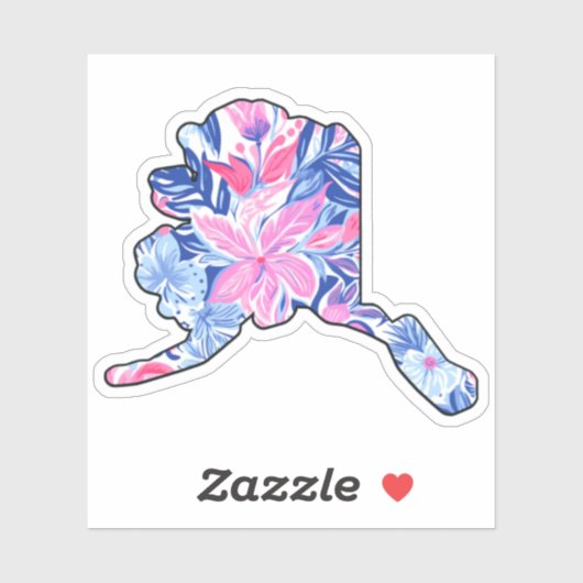 Alaska Summer - LilInspiriert - 3" x 3" Aufkleber (Blatt)