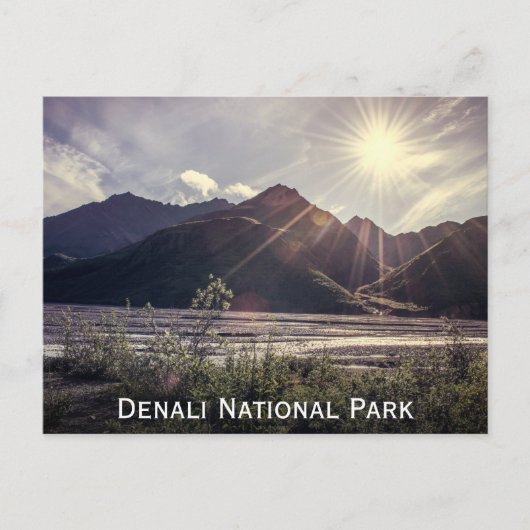 Alaska Sunbeams | Postkarte (Vorderseite)