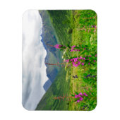 Alaska-Tal-Wildblumen Magnet (Vertikal)