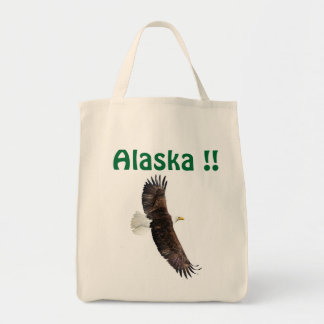 Alaska Tasche mit einem Adler.