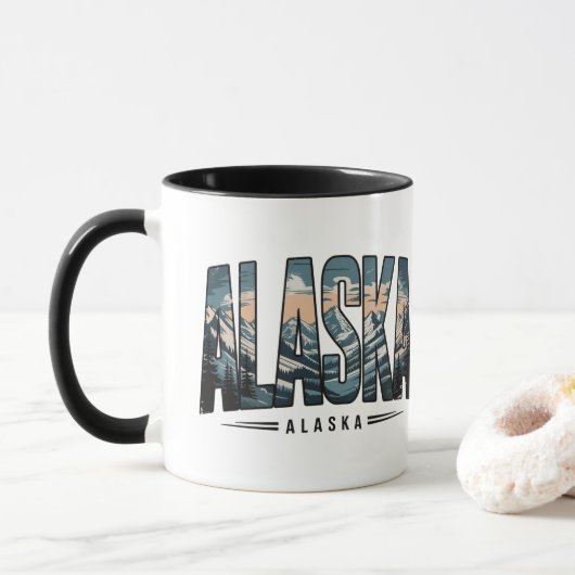 Alaska tasse (Mit Donut)