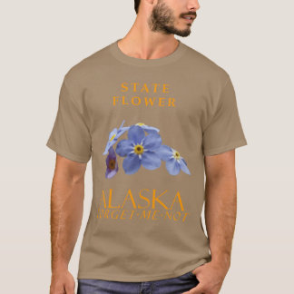 Alaska Territory Blume Blue vergessenMeNot Wildflo T-Shirt