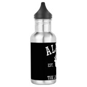 Alaska The Last Frontier Edelstahlflasche (Links)