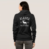Alaska The Last Frontier Hoodie (Schwarz voll)