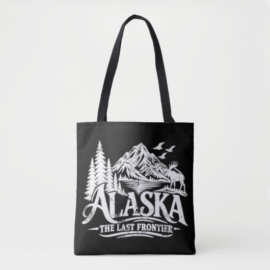 Alaska The Last Frontier Tasche (Vorderseite)