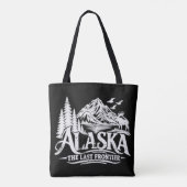 Alaska The Last Frontier Tasche (Rückseite)