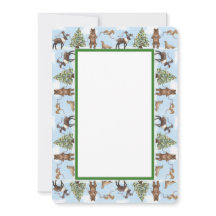 Alaska-Themenurlaubskarte