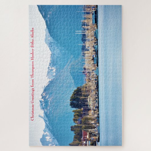Alaska Thompson Harbour Sitka Jigsaw Puzzle (Vertikal)