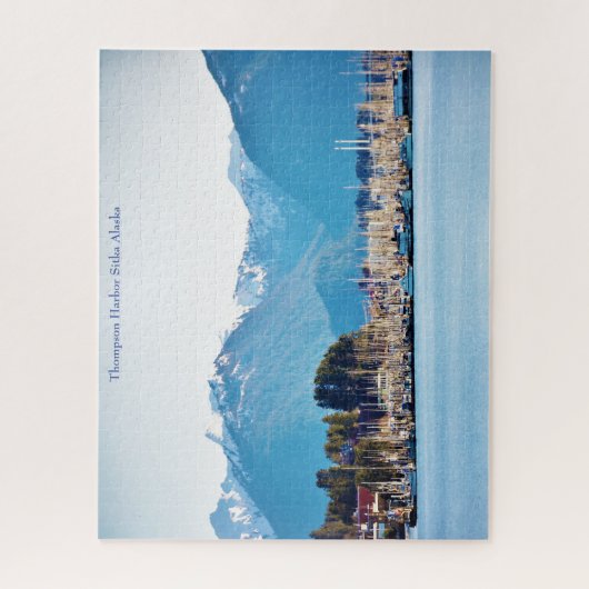 Alaska Thompson Harbour Sitka Puzzle (Vertikal)